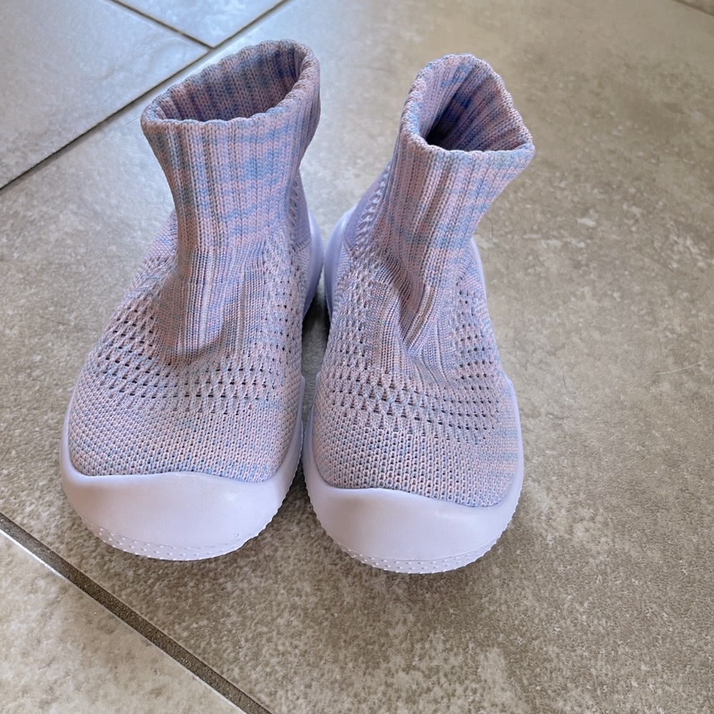 12-15 month Purple Sock Shoes